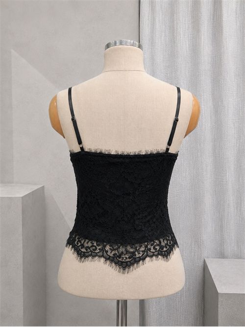 Bustino in pizzo SUSY MIX | NM238NERO